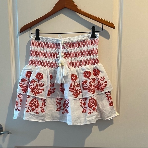 MILLY ESTEE CROSS STITCH EMBROIDERED
COLOR: HDX CORAL - Picture 5 of 16